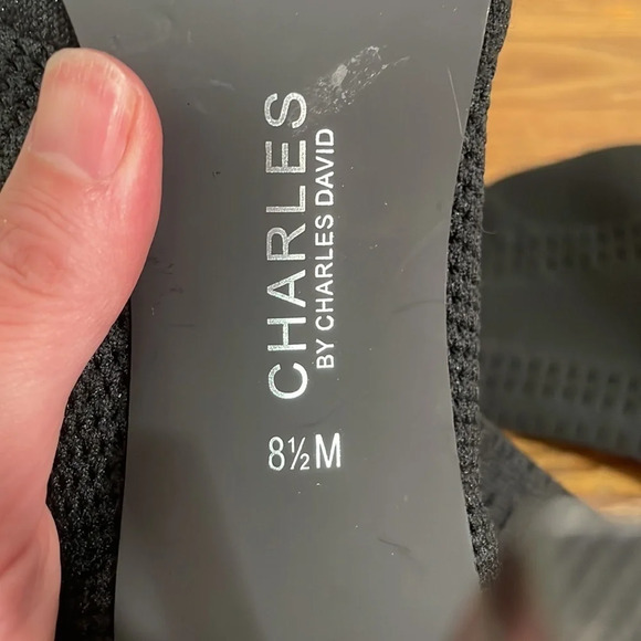 Charles by Charles David Knit Peep Toe Bootie Women’s Size 8.5 - Picture 8 of 11